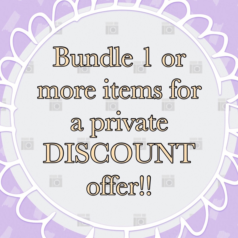 Make a bundle for a private offer✌🏼